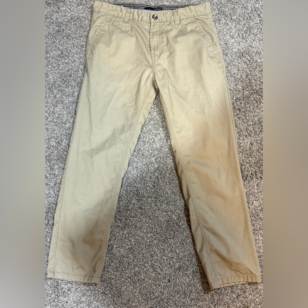 Zara Beige Khaki Pants